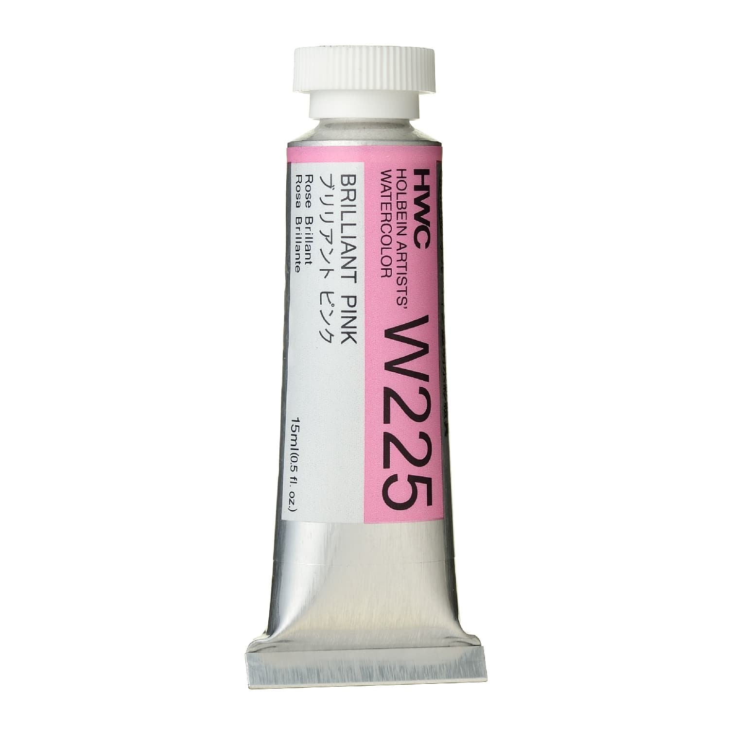 Holbein Watercolor Brilliant Pink A,15ml Tube, W225