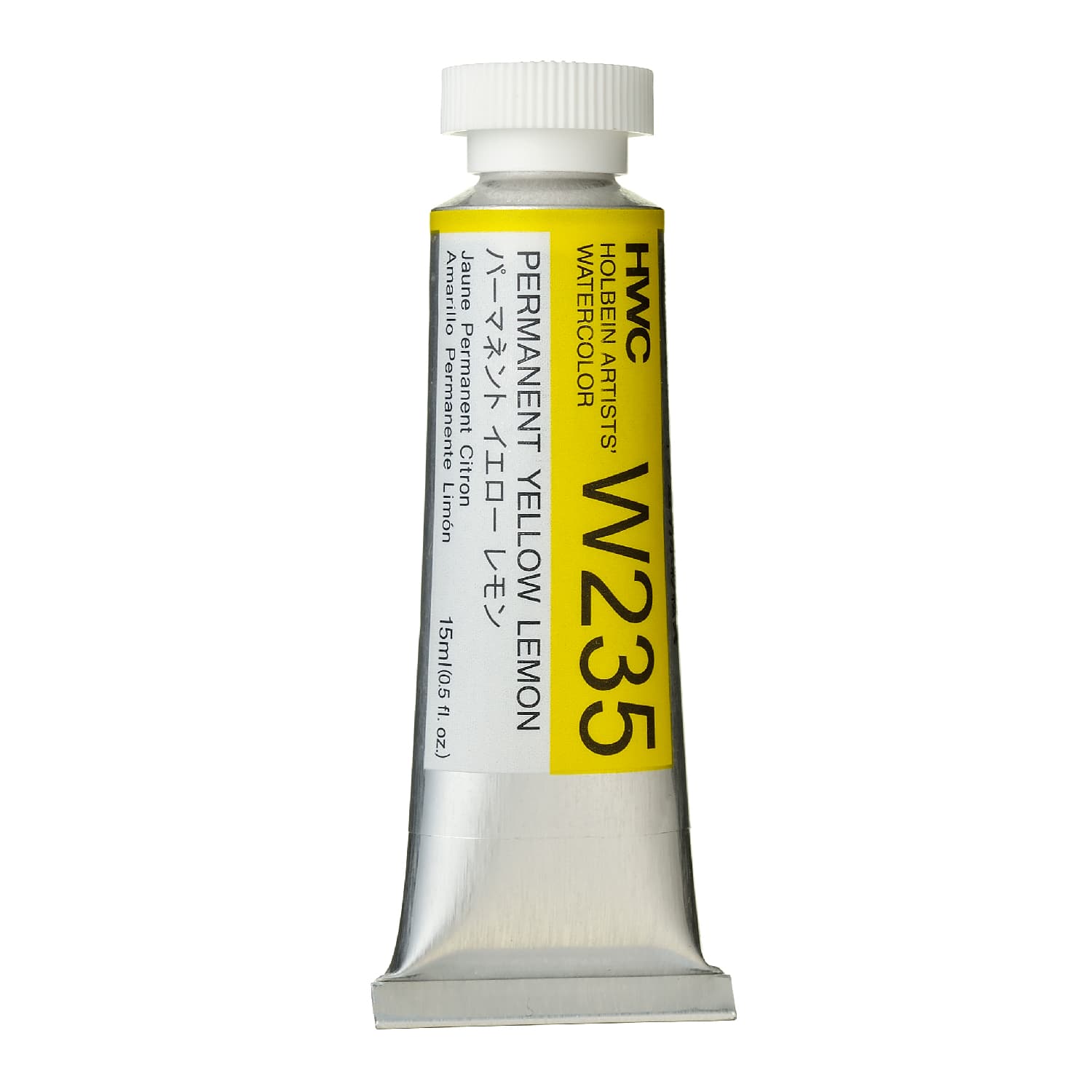 Holbein Watercolor Permanent. Yellow Lemon A,15ml Tube, W235