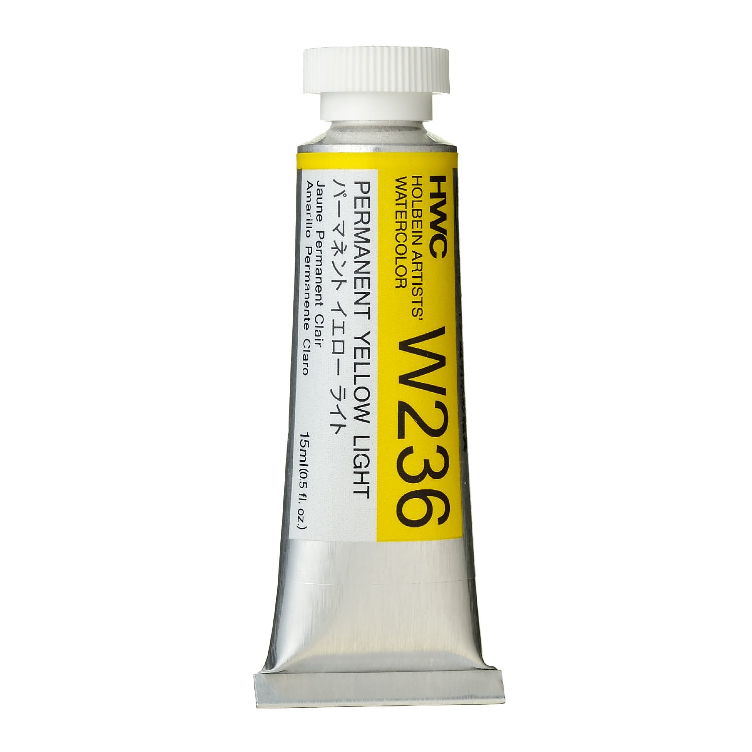 Holbein Watercolor Permanent Yellow Light A,15ml Tube, W236