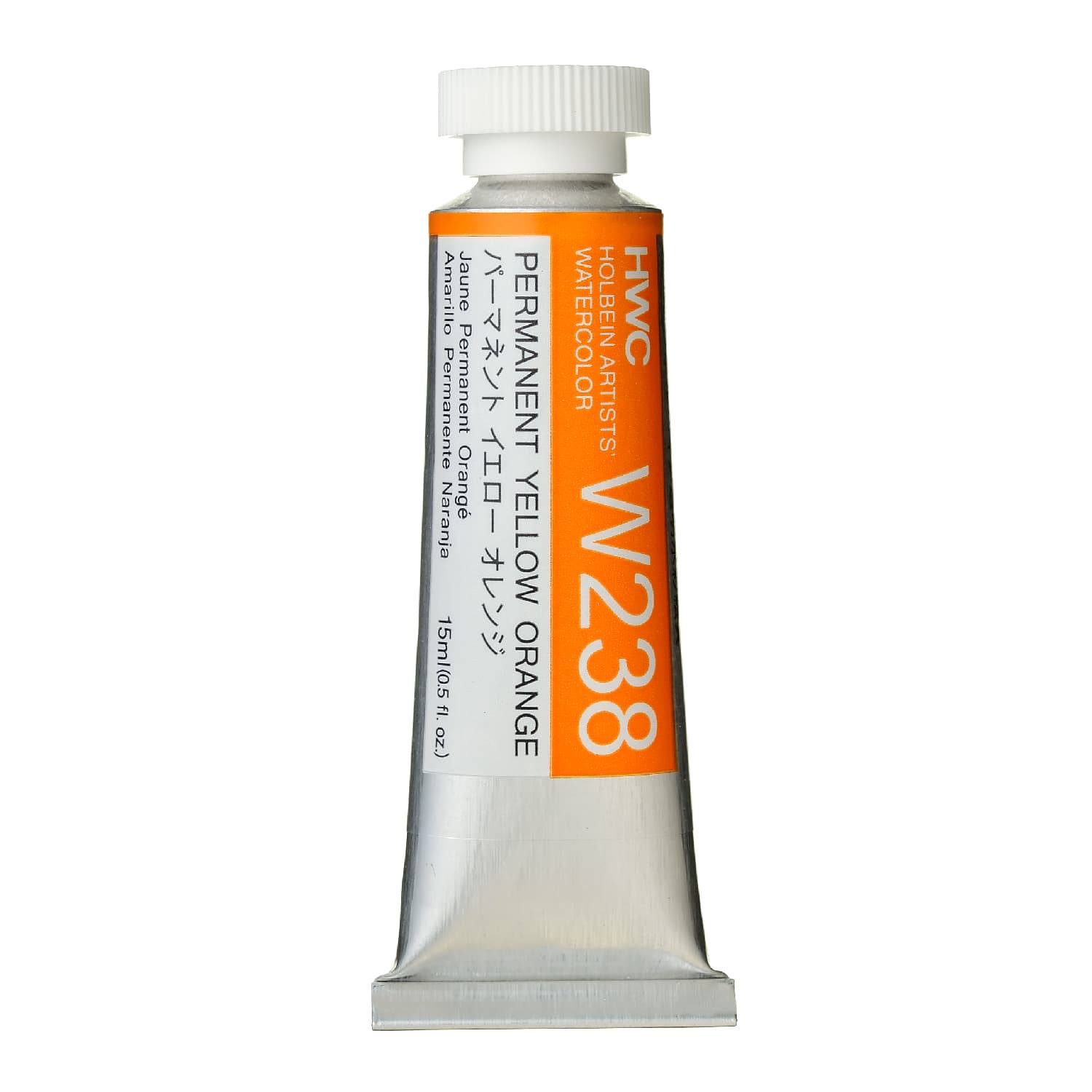 Holbein Watercolor Permanent Yellow Orange A,15ml Tube, W238