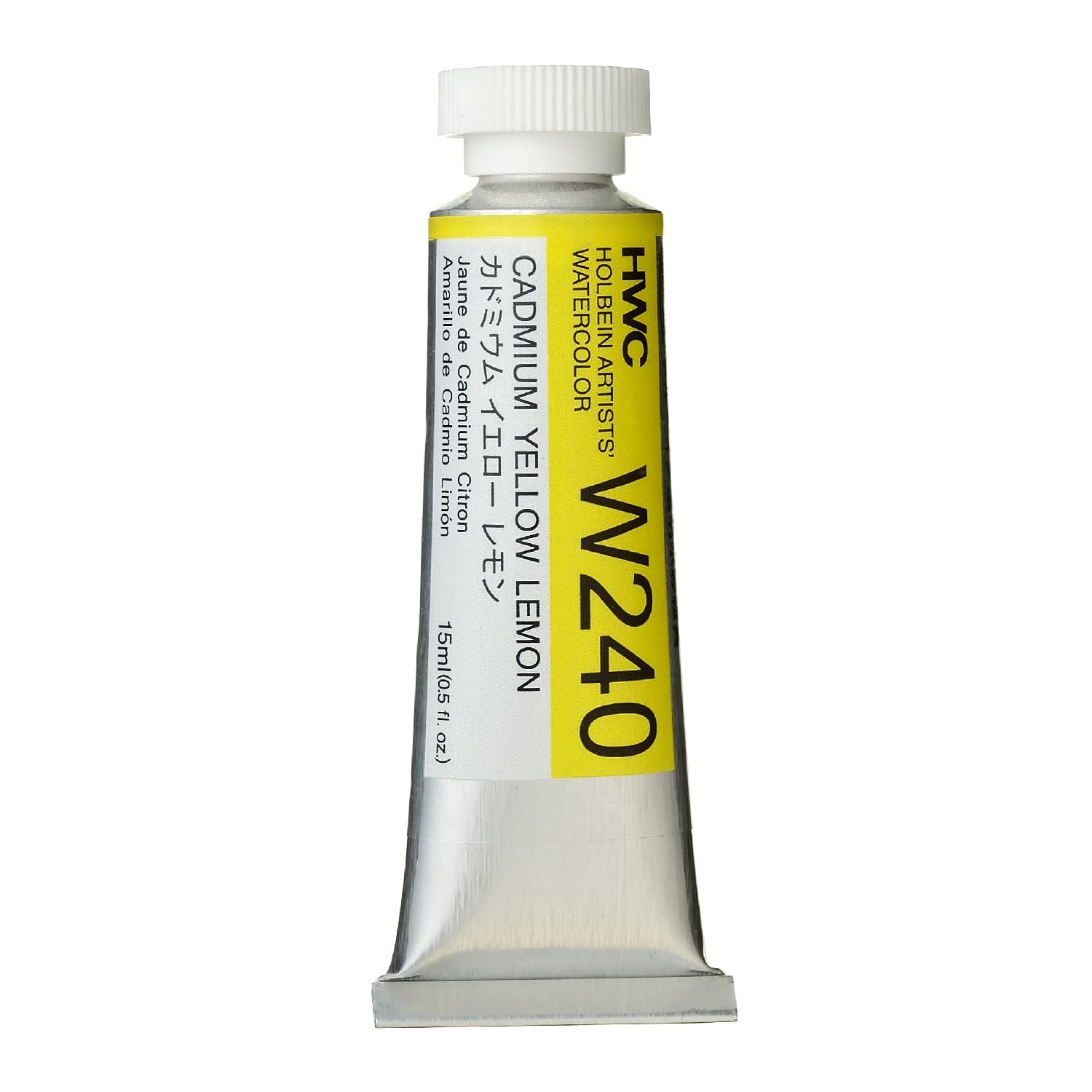 Holbein Watercolor Cadmium Yellow Lemon C,15ml Tube, W240