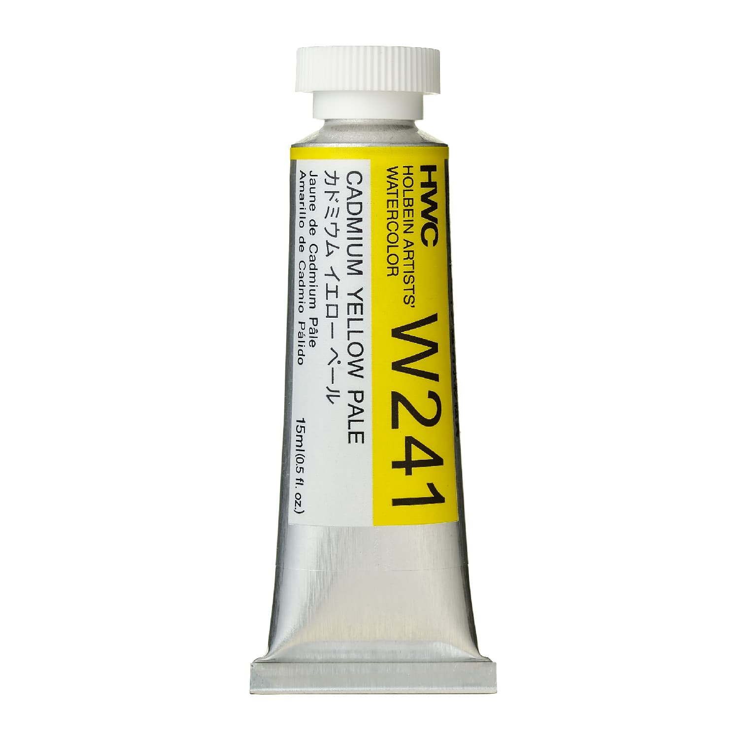 Holbein Watercolor Cadmium Yellow Pale C,15ml Tube, W241