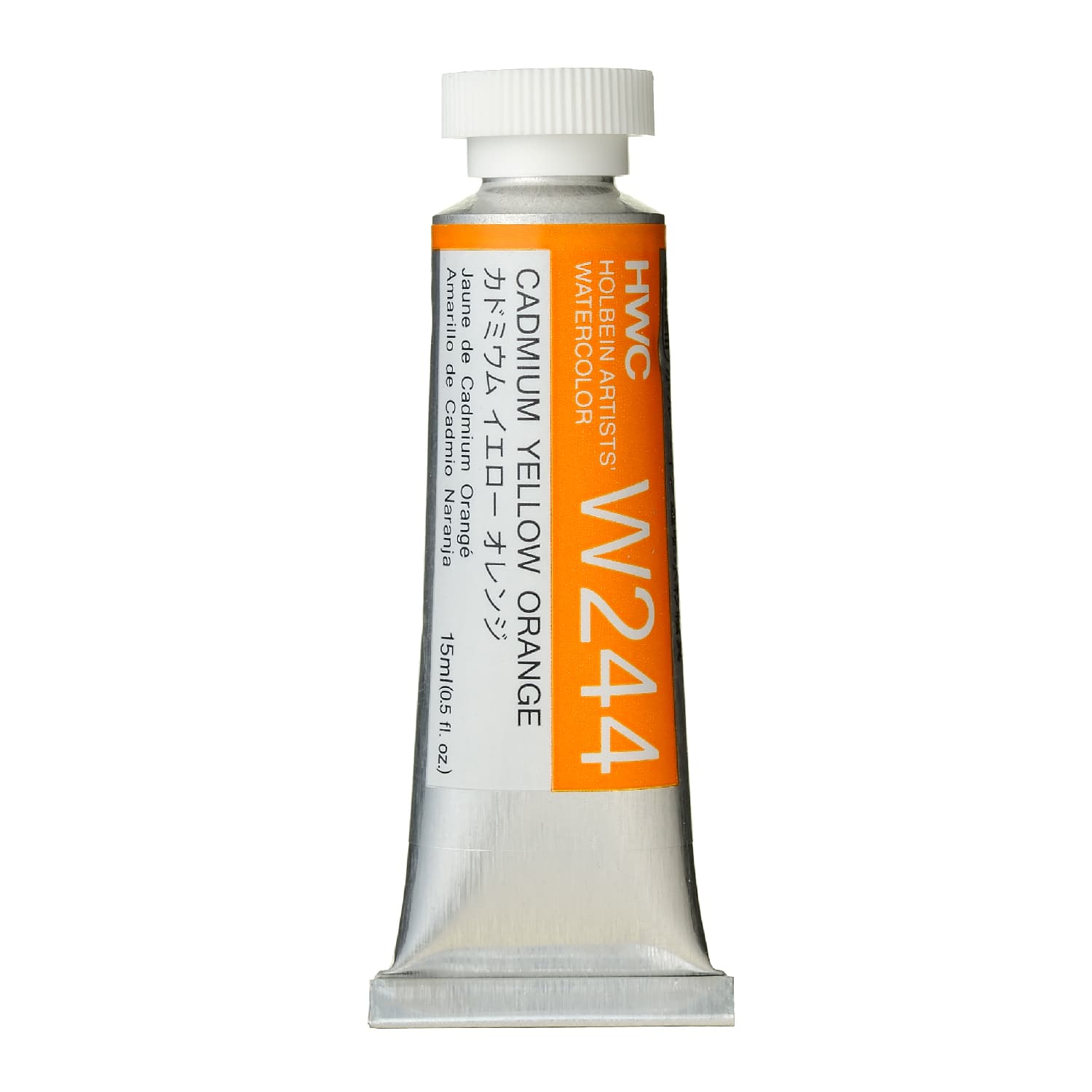 Holbein Watercolor Cadmium Yellow Orange C,15ml Tube, W244