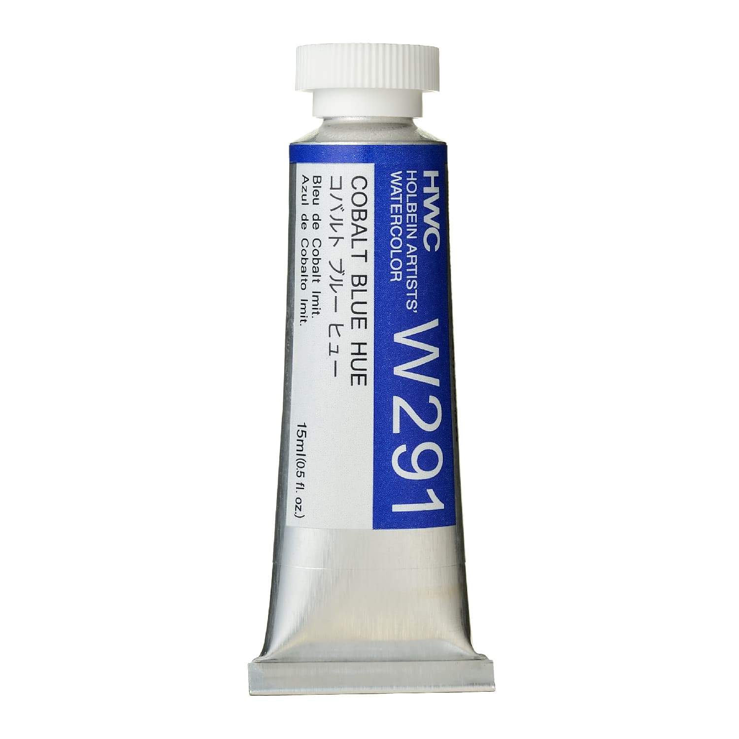 Holbein Watercolor Cobalt Blue Hue A,15ml Tube, W291