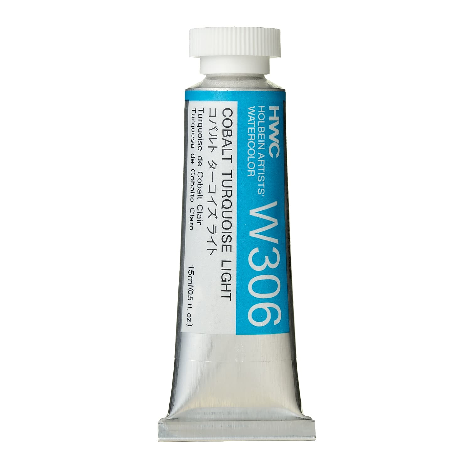 Holbein Watercolor Cob. Turquoise Light D,15ml Tube, W306