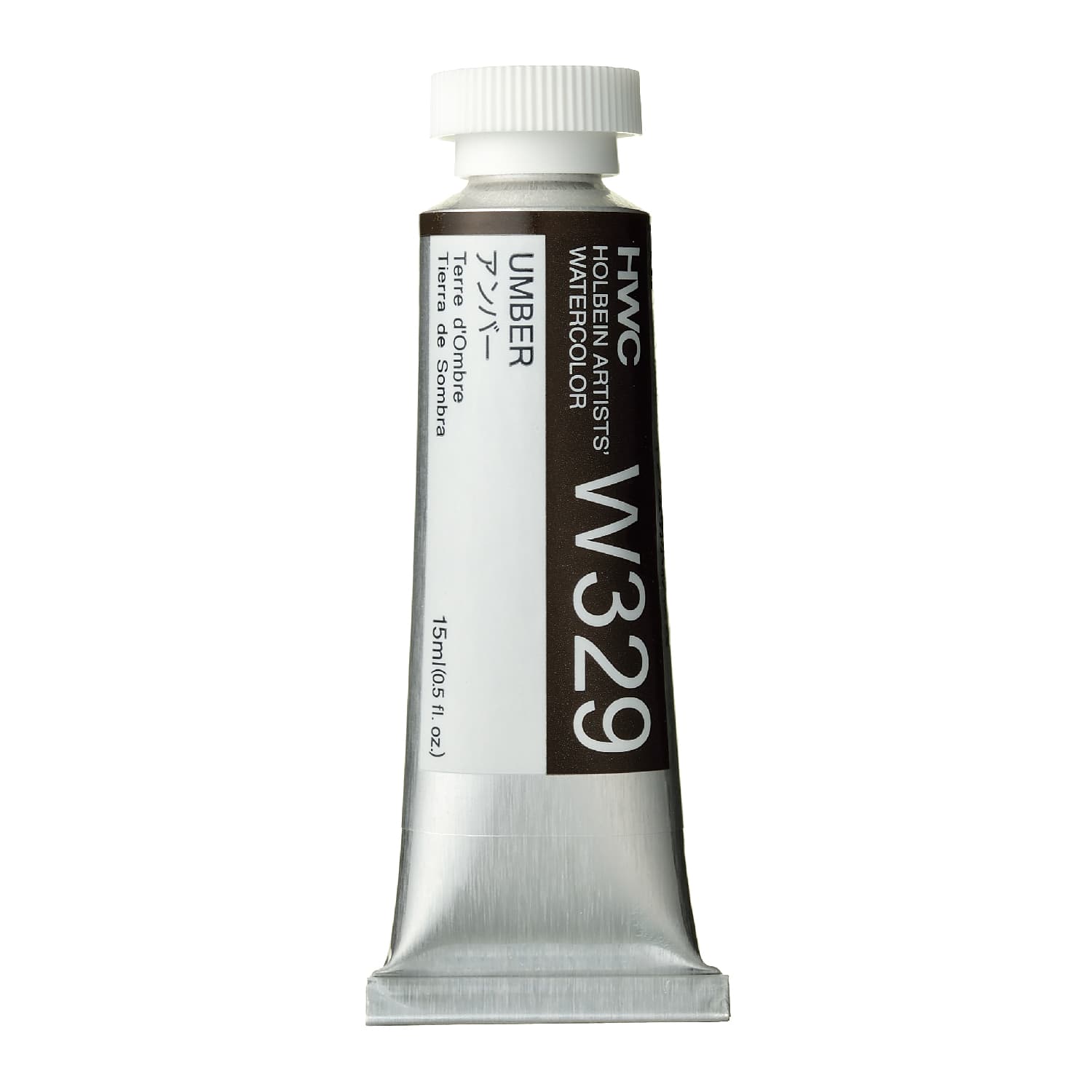 Holbein Watercolor Umber A,15ml Tube, W329