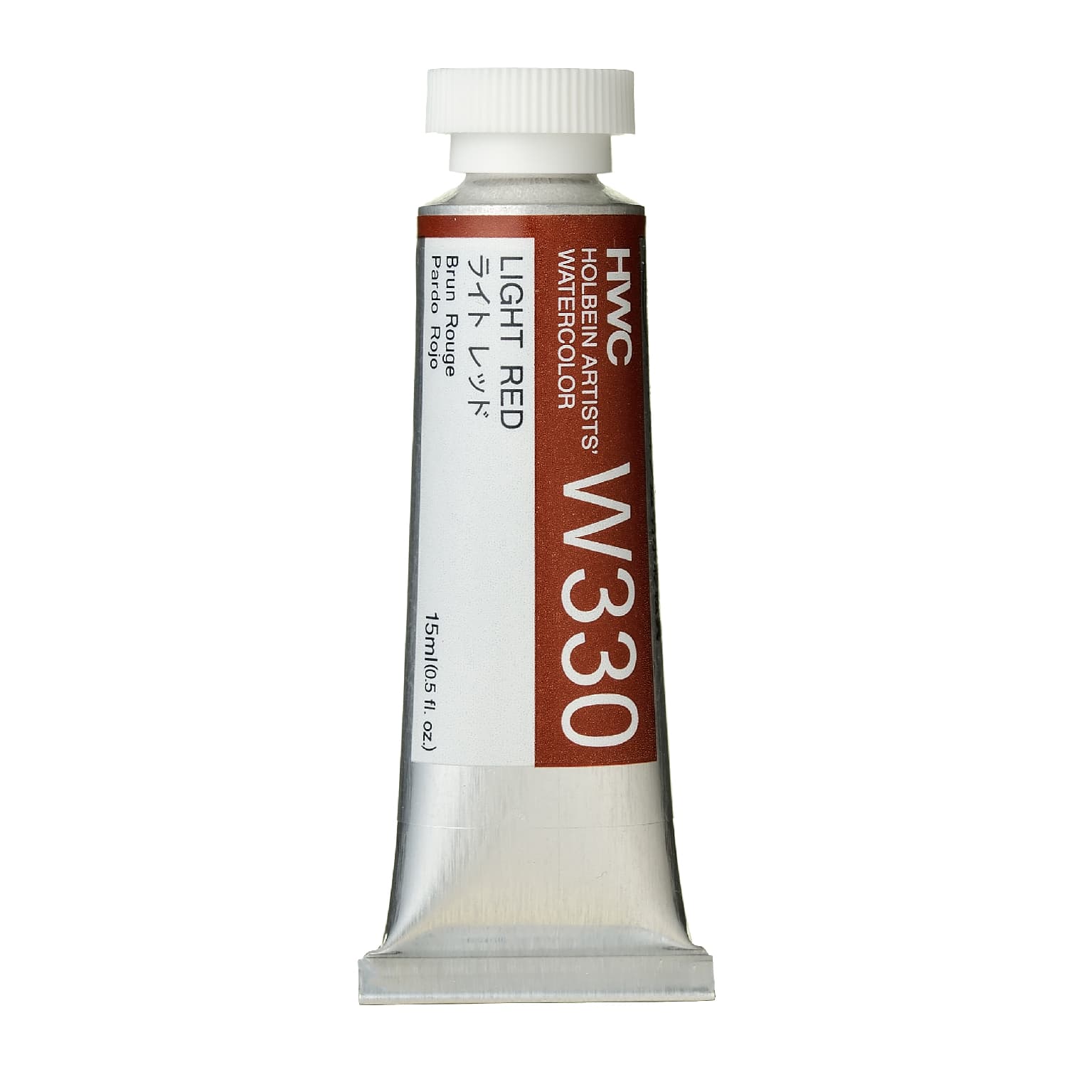 Holbein Watercolor Light Red A, 15ml Tube, W330