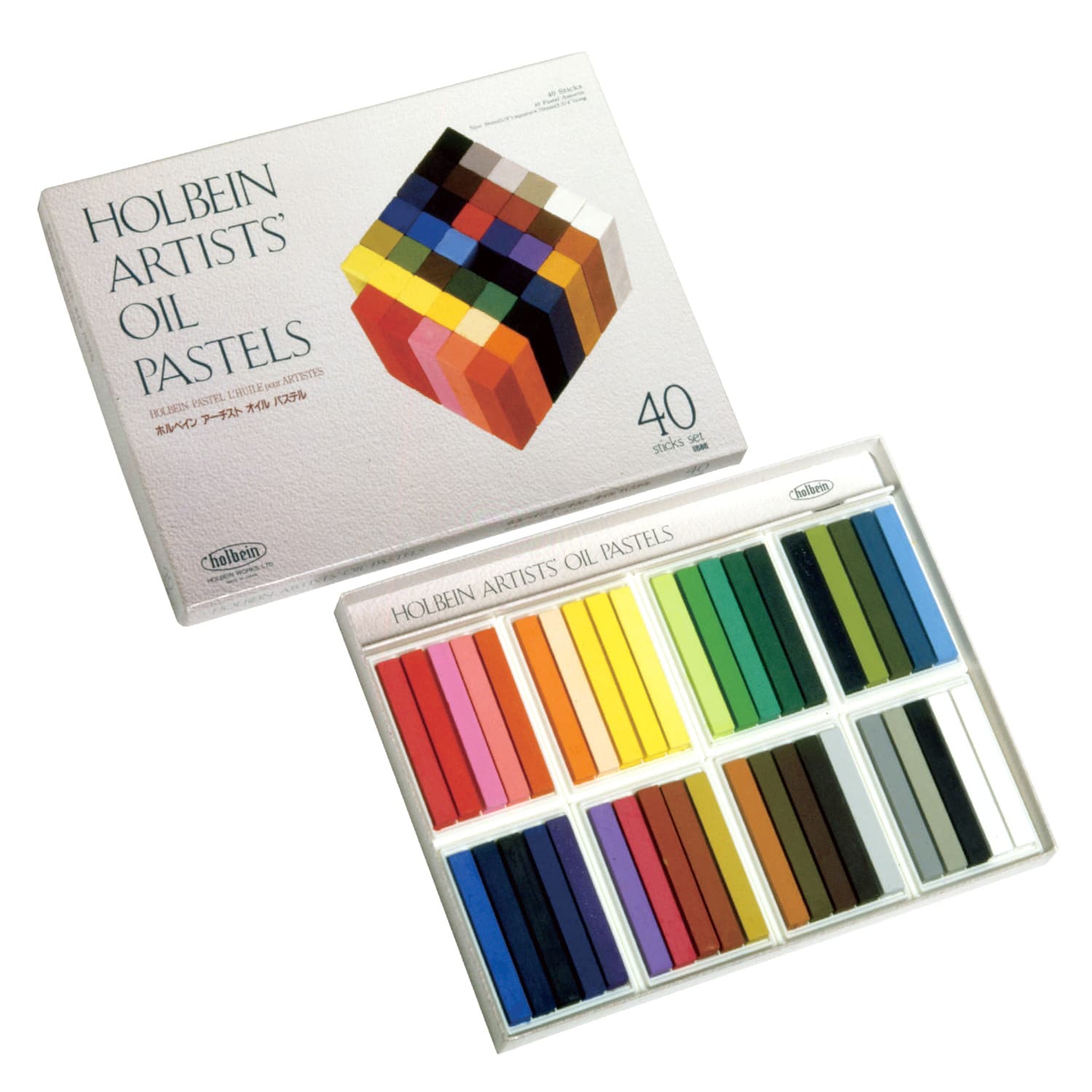Holbein Oil Pastel Set of 40 Colors Set (U686)