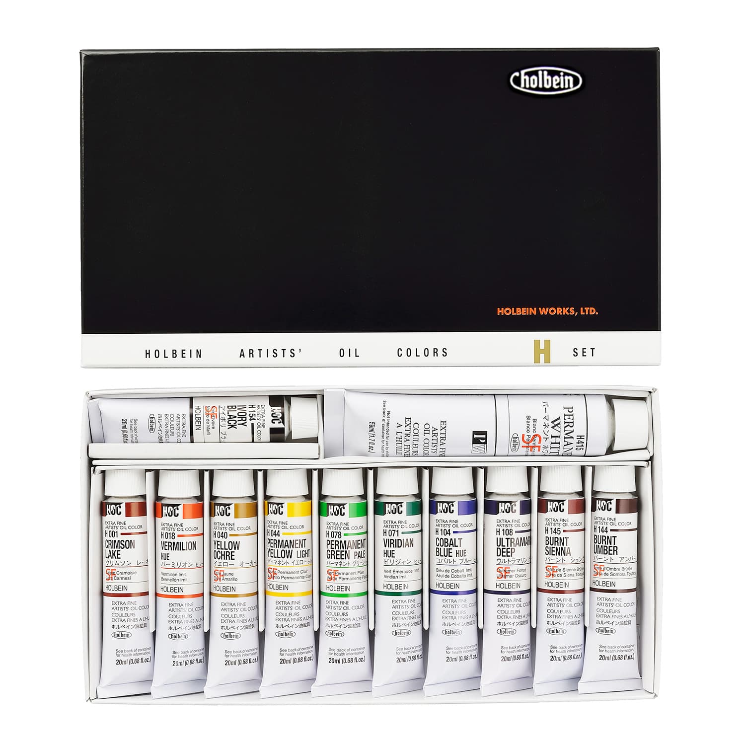 Holbein Oil Color Set 12 colors 20ml (H905)