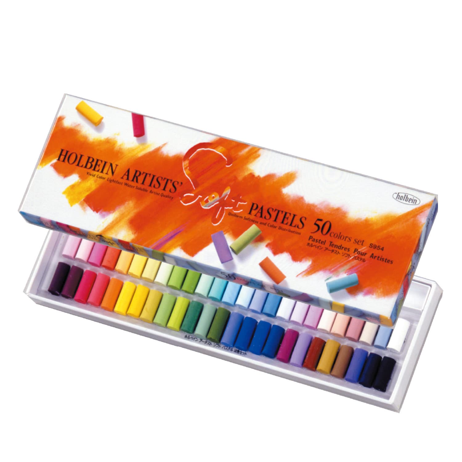 Holbein Soft Pastel 50 Colors Set