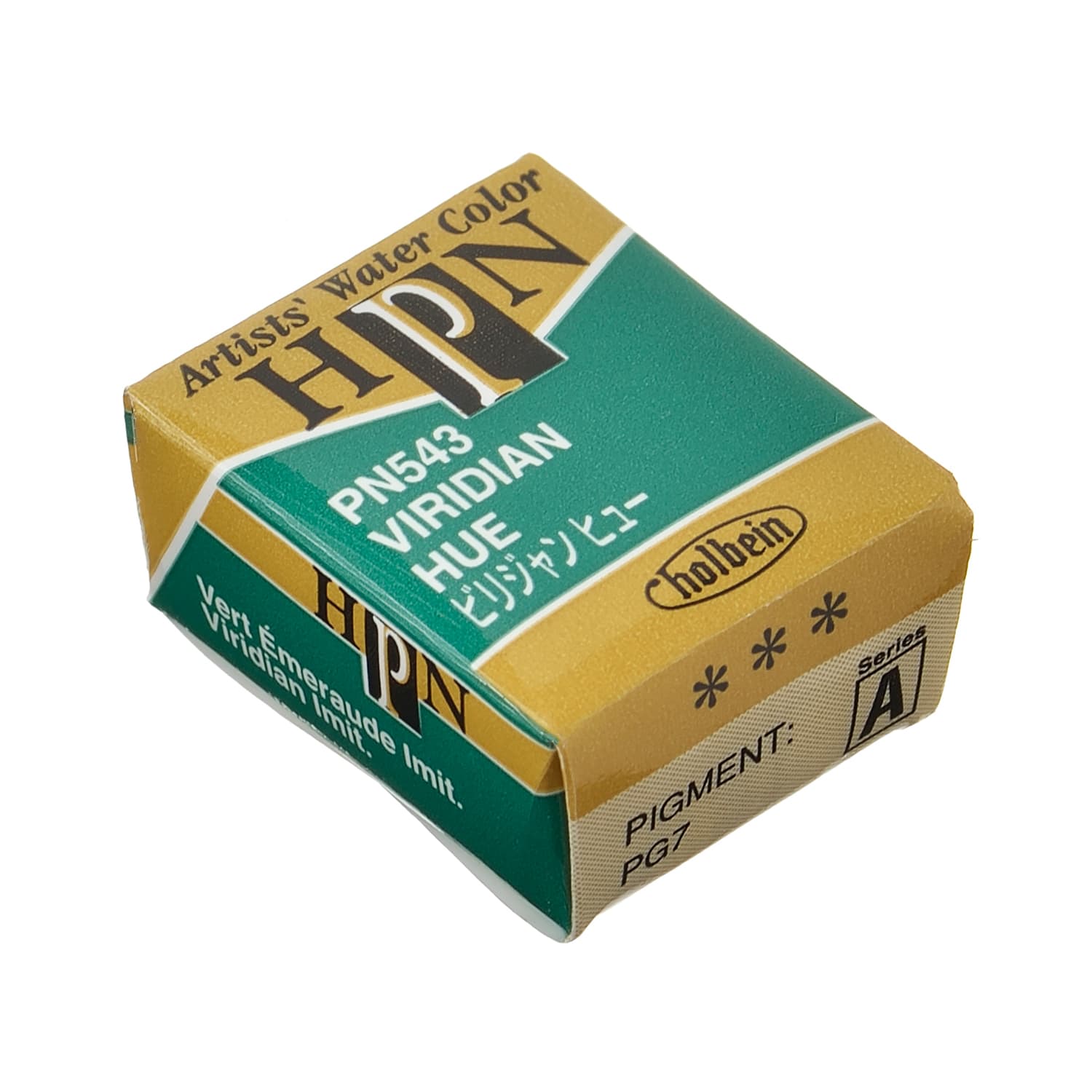 Holbein Artist Watercolor Half Pan Viridian Hue A