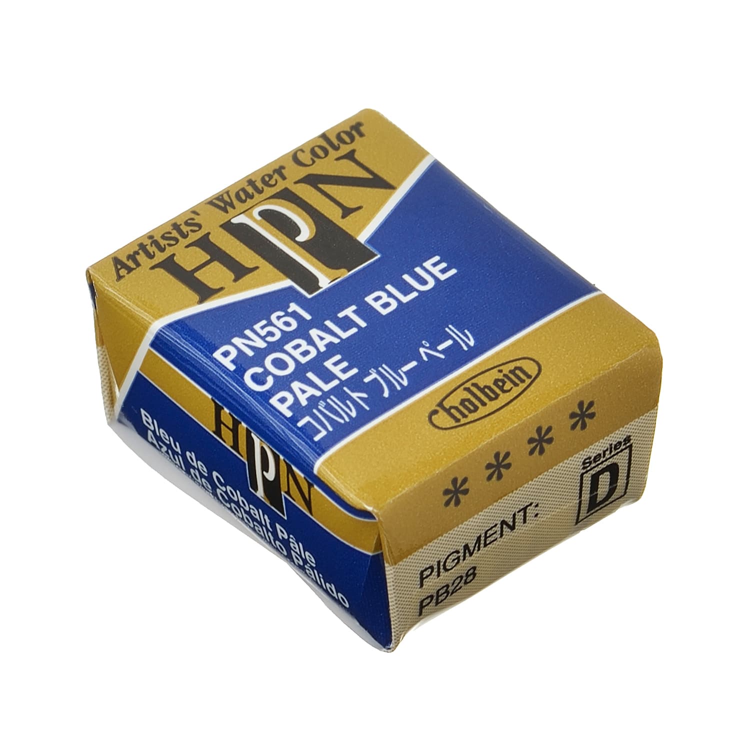 Holbein Artist Watercolor Half Pan Cobalt Blue Pale D