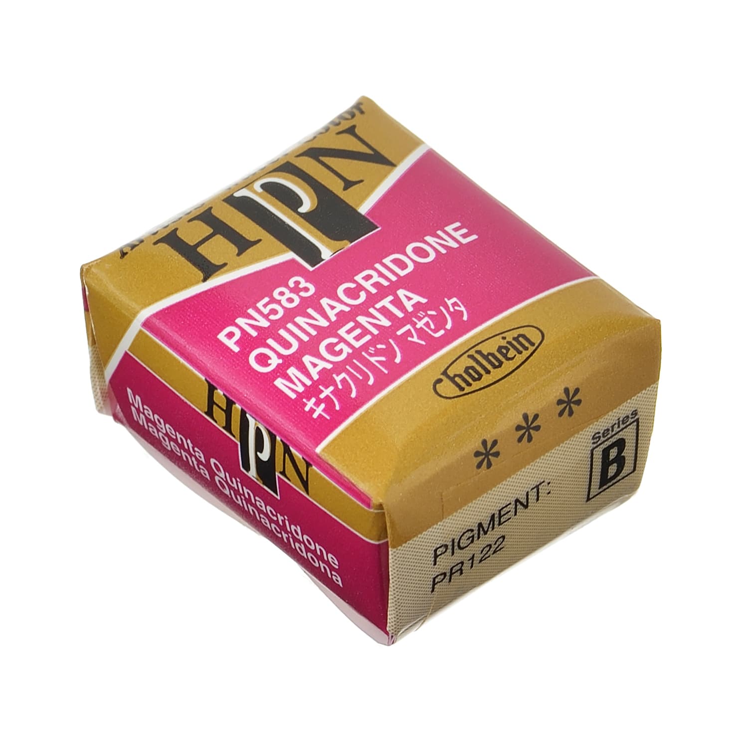 Holbein Artist Watercolor Half Pan Quinacridone Magenta B