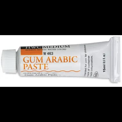 Holbein Watercolor Gum Arabic Paste 15ml Tube, W463