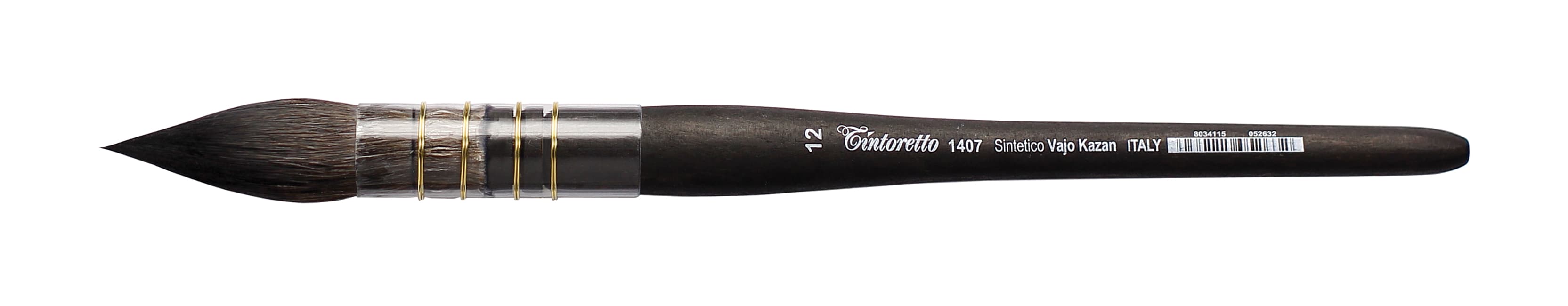 Tintoretto Round Traditional Mop Brush Series 1407, Size-12