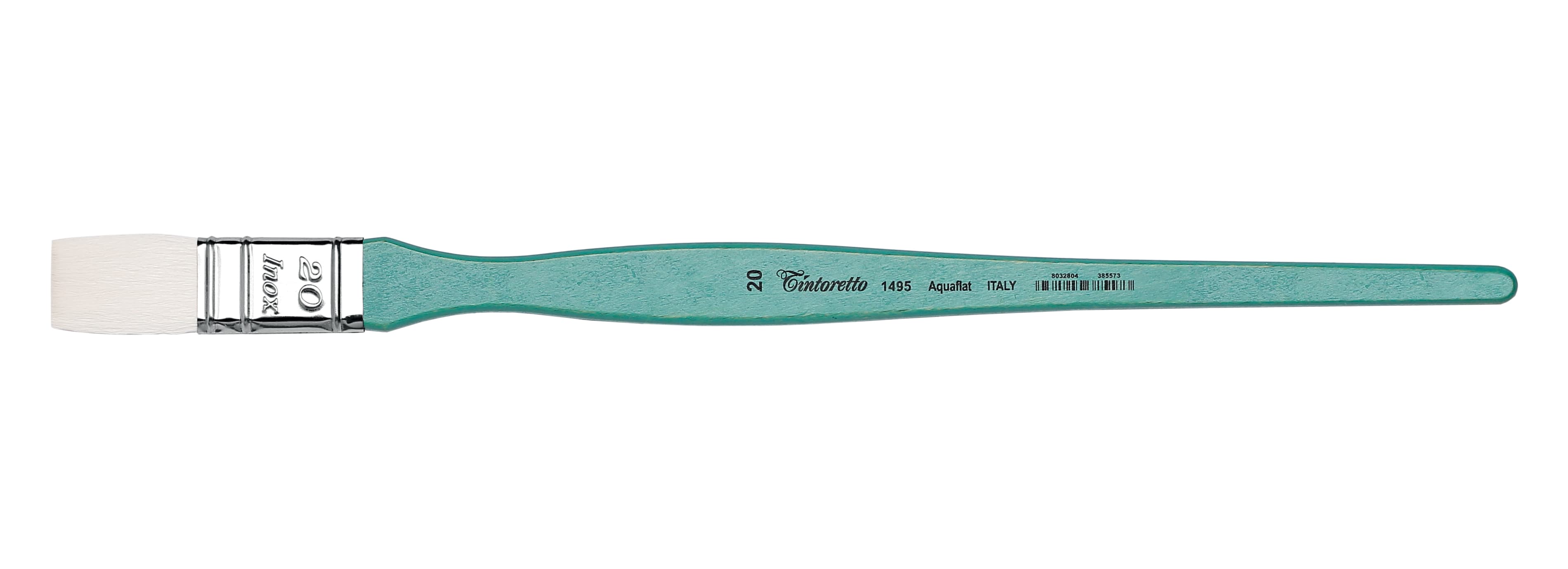 Tintoretto Synthetic Goat Fiber Aquaflat Mottler Brush Series 1495, Size- 20