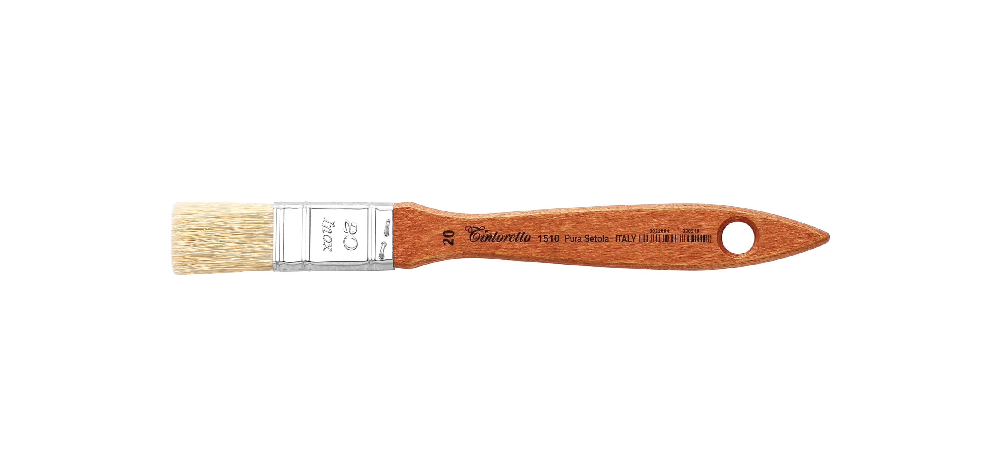 Tintoretto Mottler Chinese Bristle 5mm Brush Series 1510,Size-20