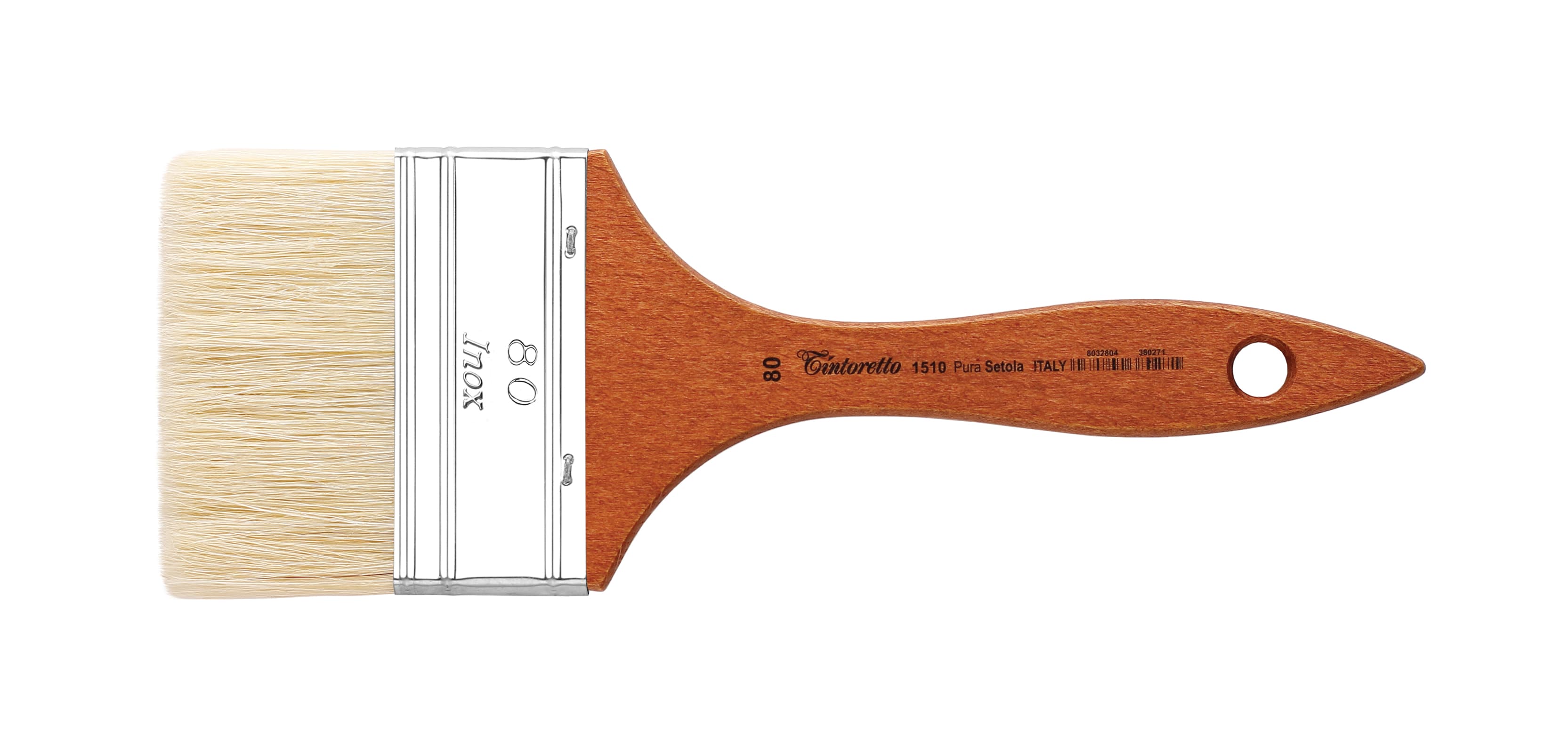 Tintoretto Mottler Chinese Bristle 5mm Brush Series 1510,Size- 80