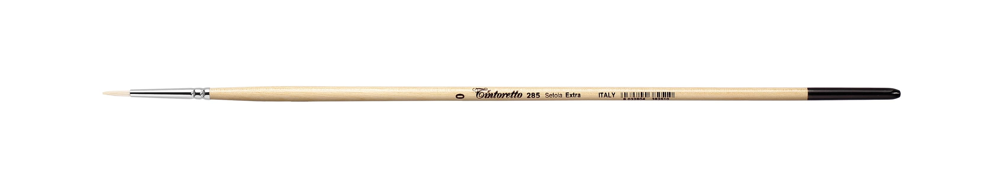 Tintoretto Setola Extra Bristle Round Brush Series 285, Size-0