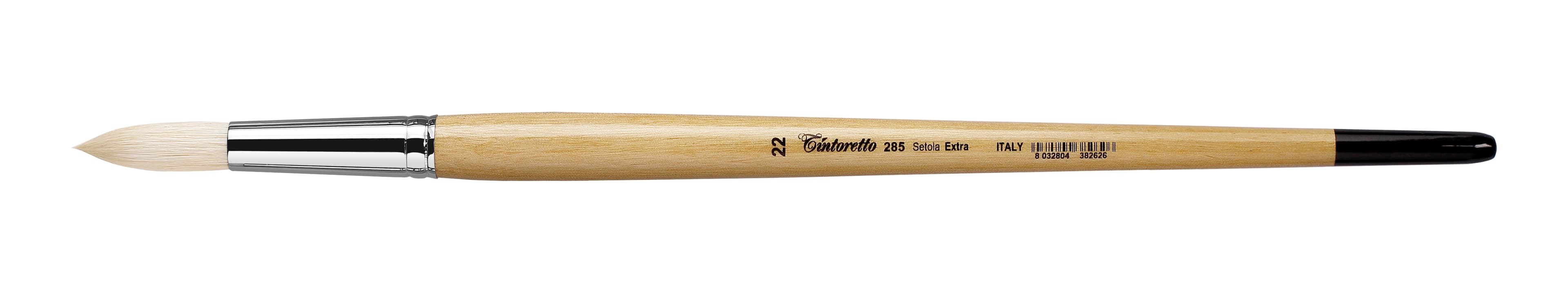 Tintoretto Setola Extra Bristle Round Brush Series 285, Size- 22