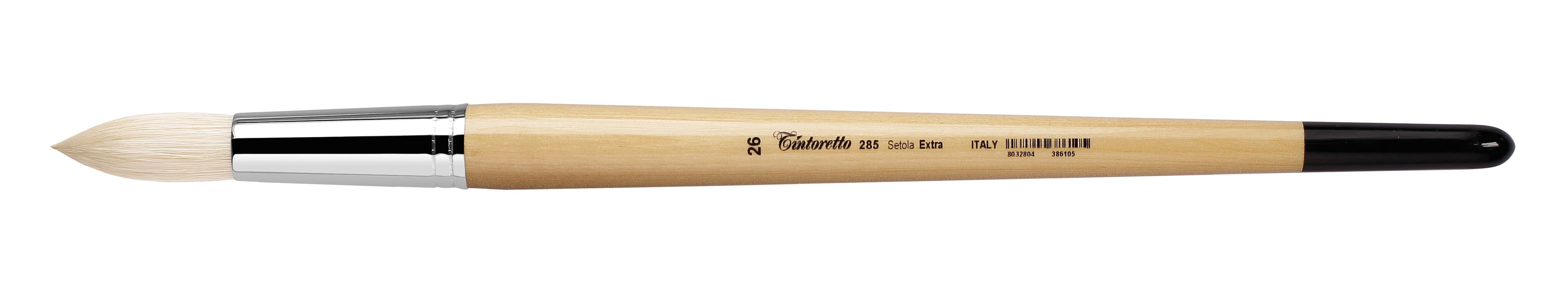 Tintoretto Setola Extra Bristle Round Brush Series 285, Size- 26