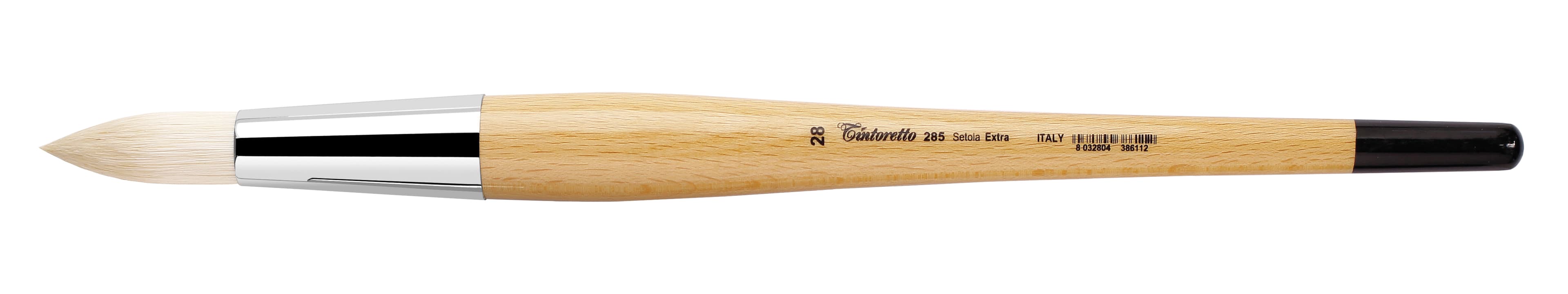 Tintoretto Setola Extra Bristle Round Brush Series 285, Size- 28