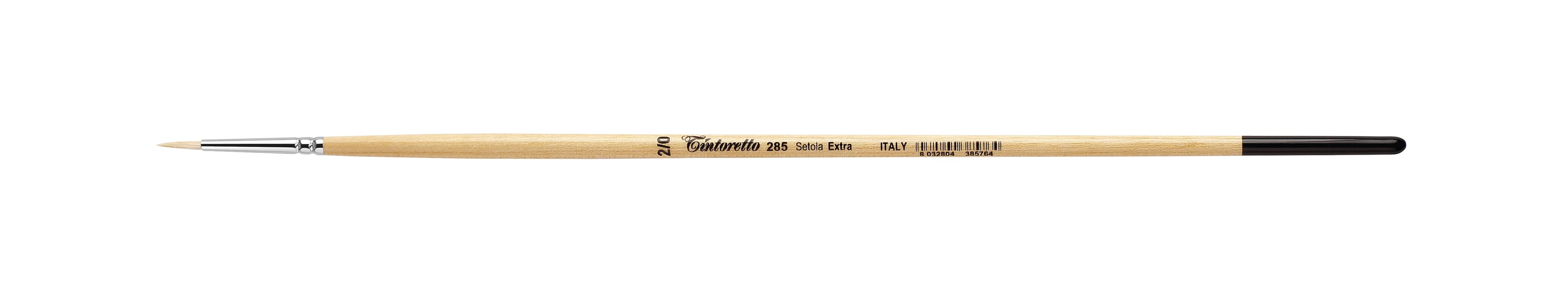 Tintoretto Setola Extra Bristle Round Brush Series 285, Size-2/0