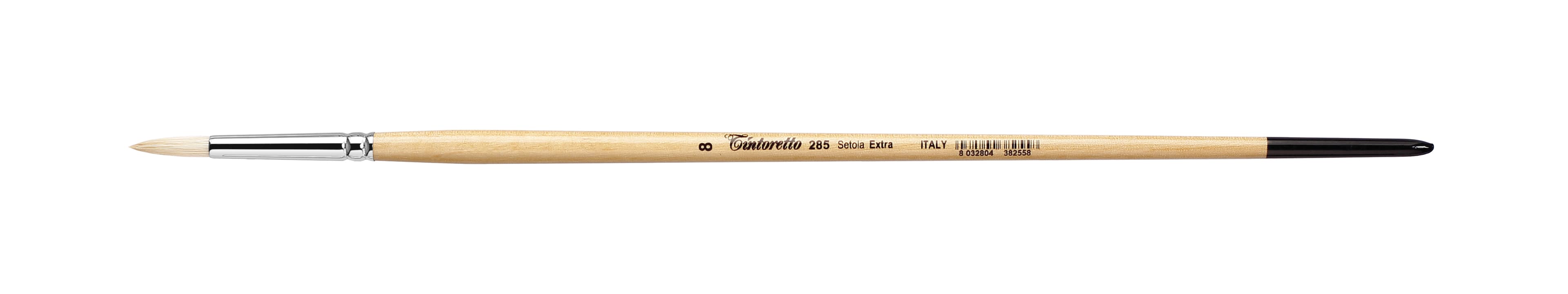 Tintoretto Setola Extra Bristle Round Brush Series 285, Size- 8