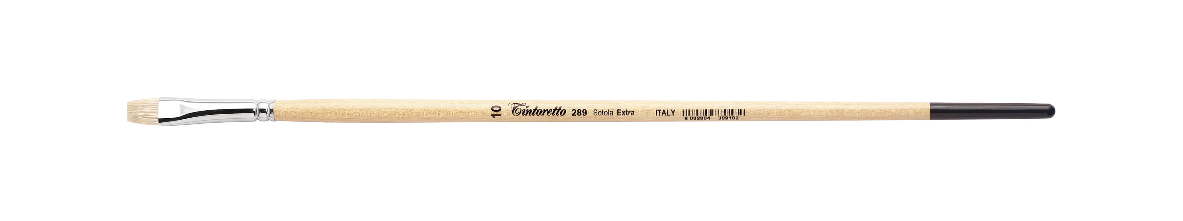 Tintoretto Extra Bristles Short Flat Brush Series 289,Size- 10