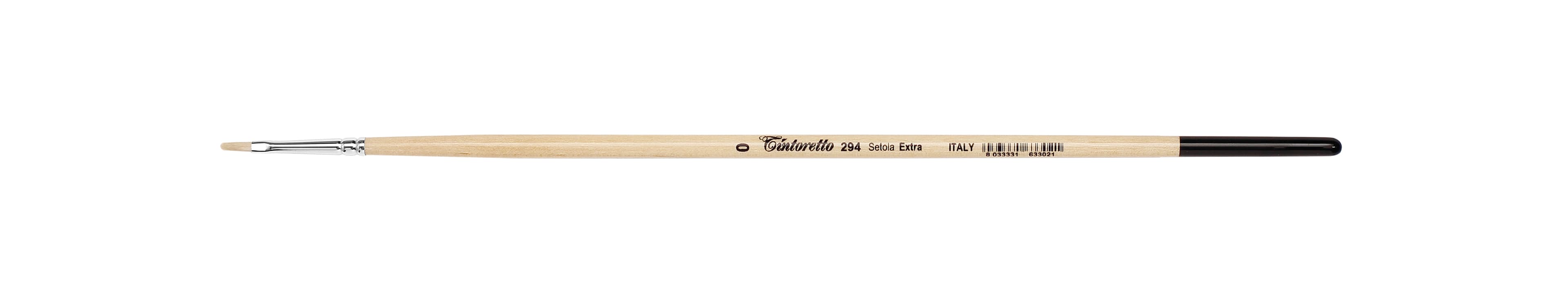 Tintoretto Setola Extra Bristles Filbert Brush Series 294, Size-0