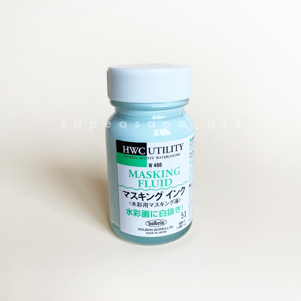 Holbein Watercolor Masking Fluid 55ml (W466)