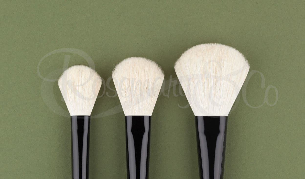 Rosemary Series 107 Goat Hair Oval Mop Short Handle Medium Size