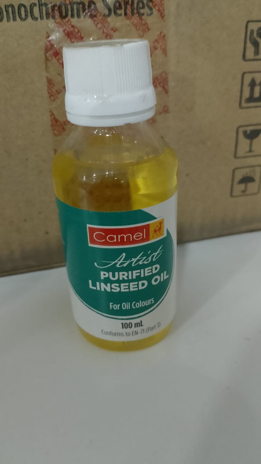 Camel Artist Purified Linseed Oil 100ml Bottle