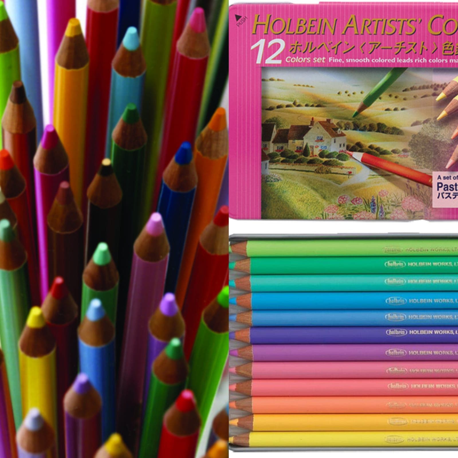 Holbein Color Pencil Sets (Open Stock)