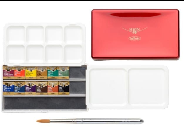 Holbein Artist Watercolor Half Pan Set ( Open Stock)
