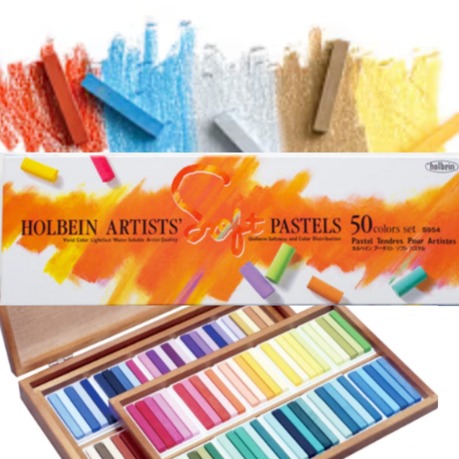 Holbein Soft Pastel Set (Open Stock)