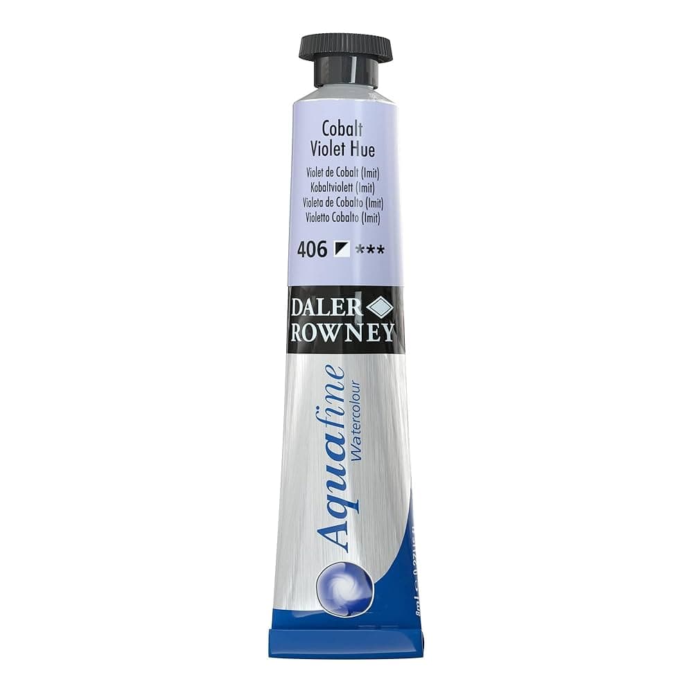 Daler-Rowney Aquafine Watercolour Metal Tube (8Ml- Cobalt Violet Hue -406)