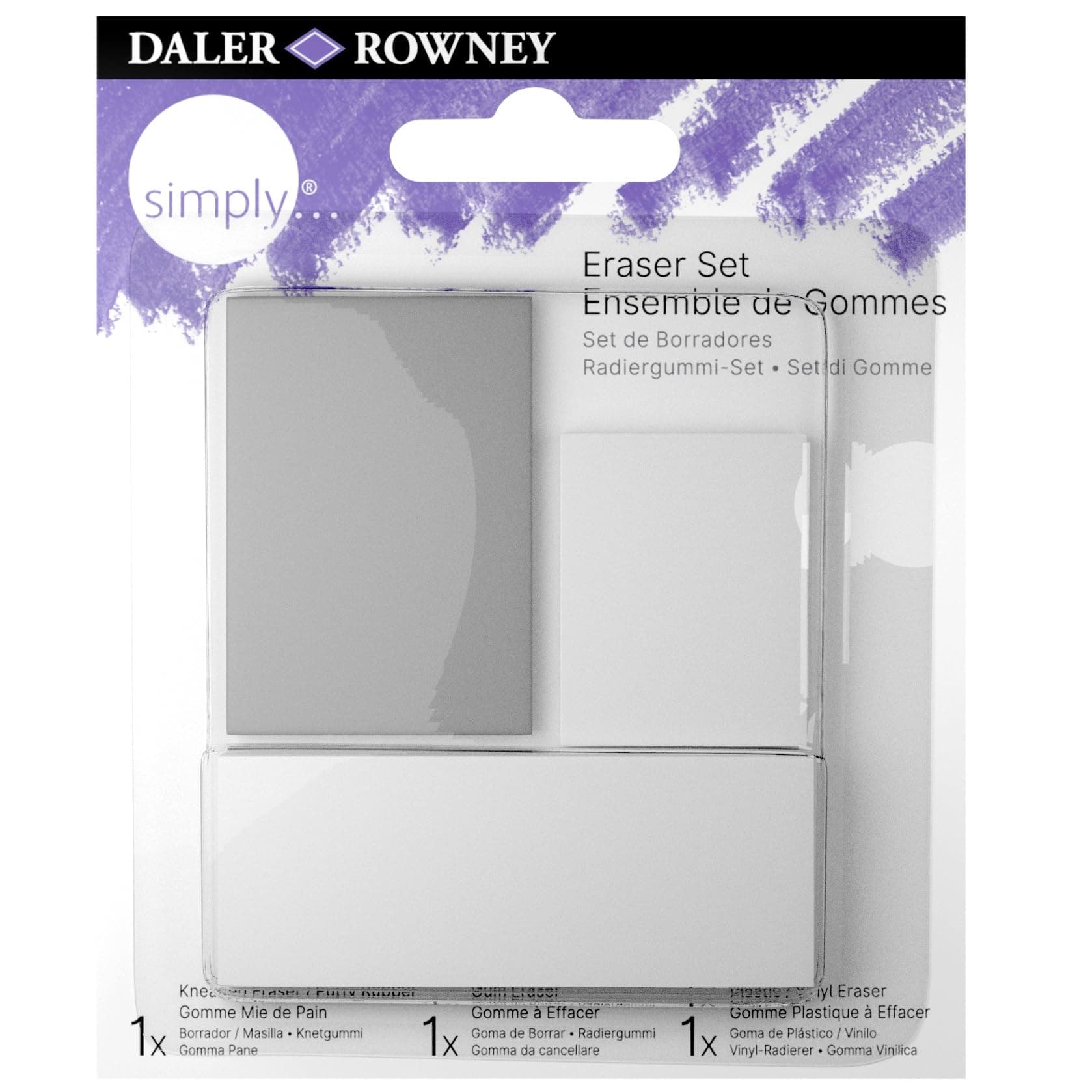 Daler Rowney Simply Eraser Set