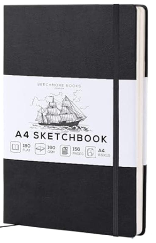 Hahnemuhle The Grey Book (A4 Portrait,120gsm, 40 sheets/80 Pages)