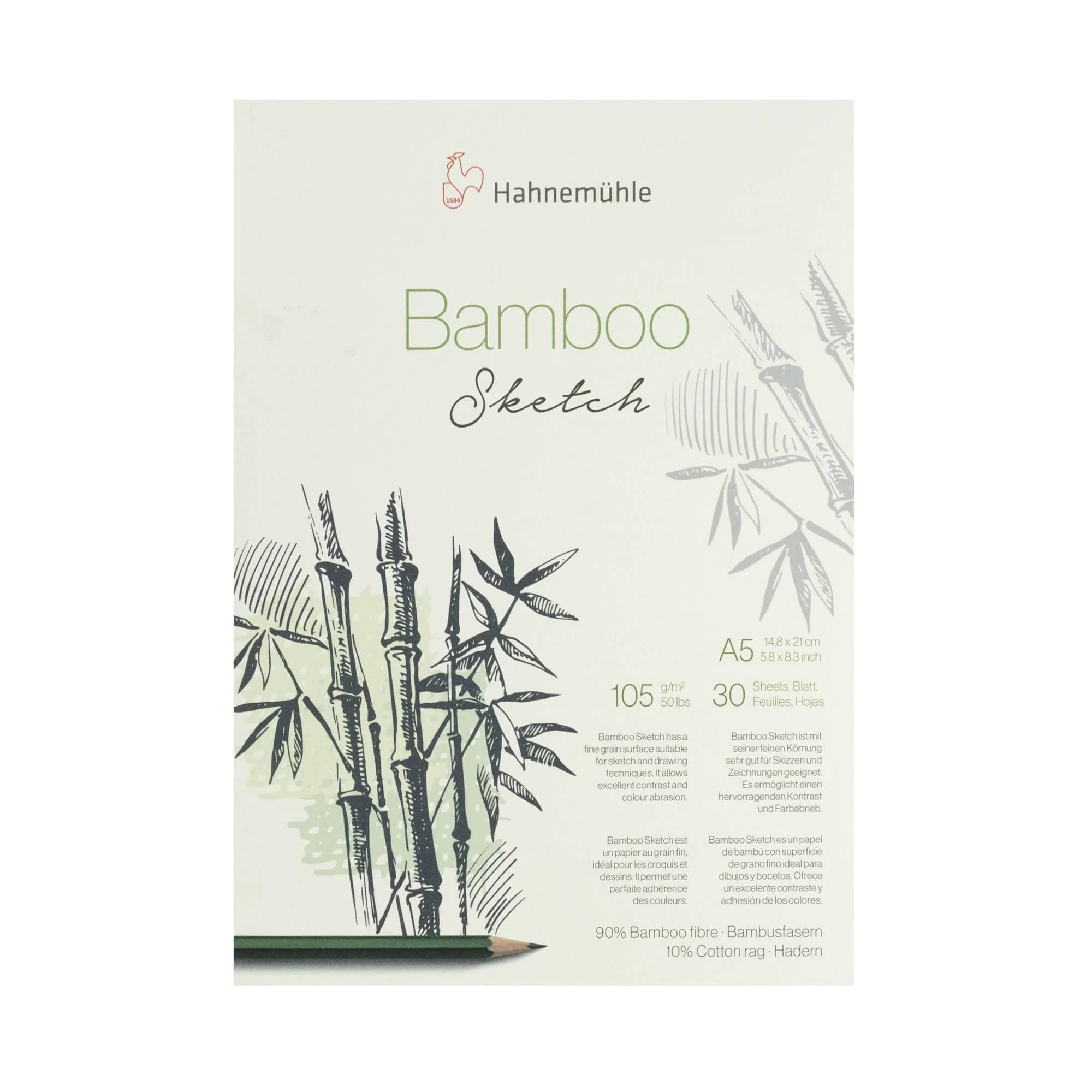 Hahnemuhle  Sketch Pad " Bamboo" 105gsm, DIN A5, 30 Sheets