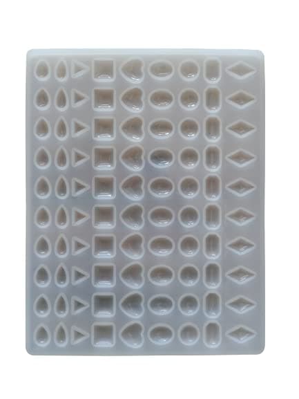 Art Shark ARTOOL Silicone Resin Mold for Jewellery Keychains Pendant Epoxy Resin Art Mould DIY Art and Craft 9 Different Shapes