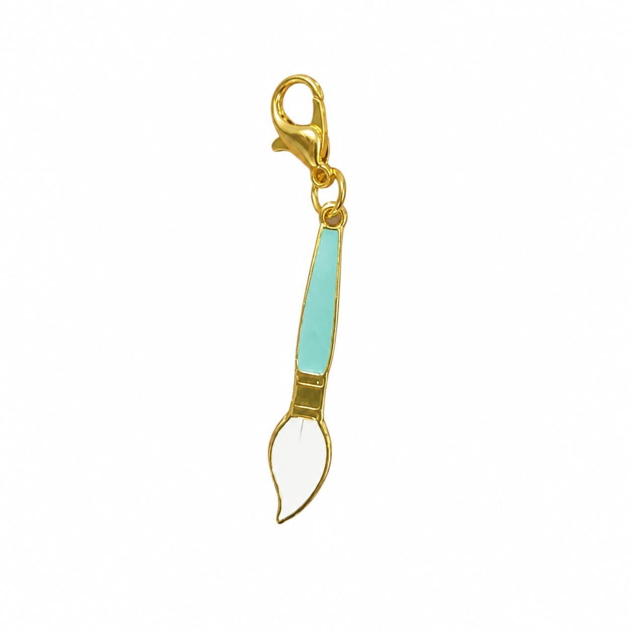 Keep Painting Paint Brush Charm