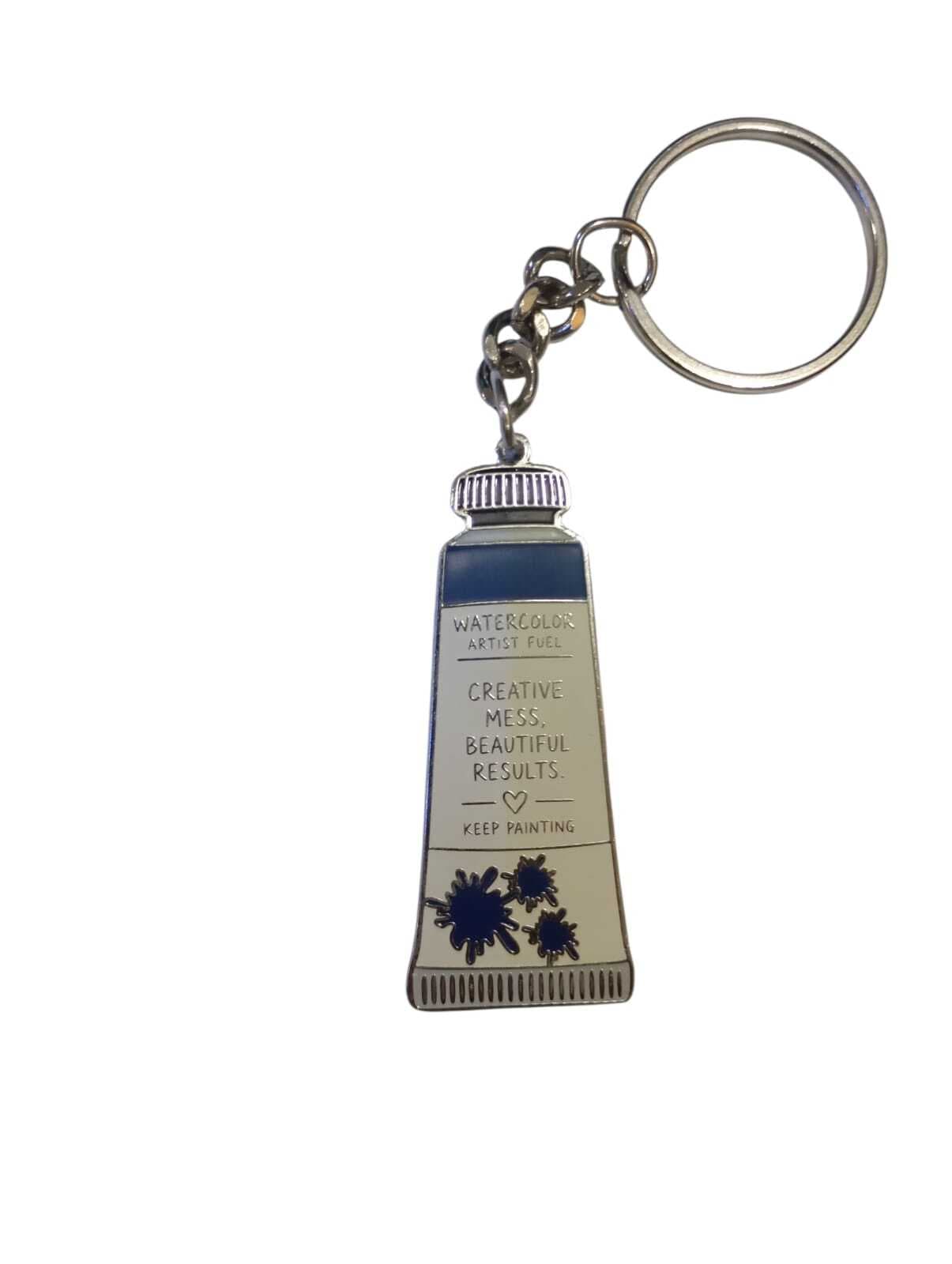 Artist Fuel Keychain (Silver)