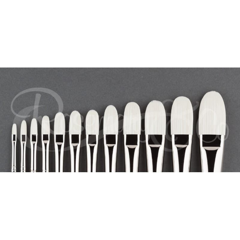 Rosemary Ivory Filbert Size 4 (Long Handle)